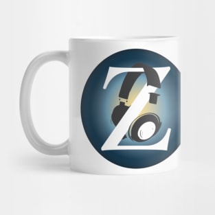 Zebulon Podcasts Logo Circle Design Mug